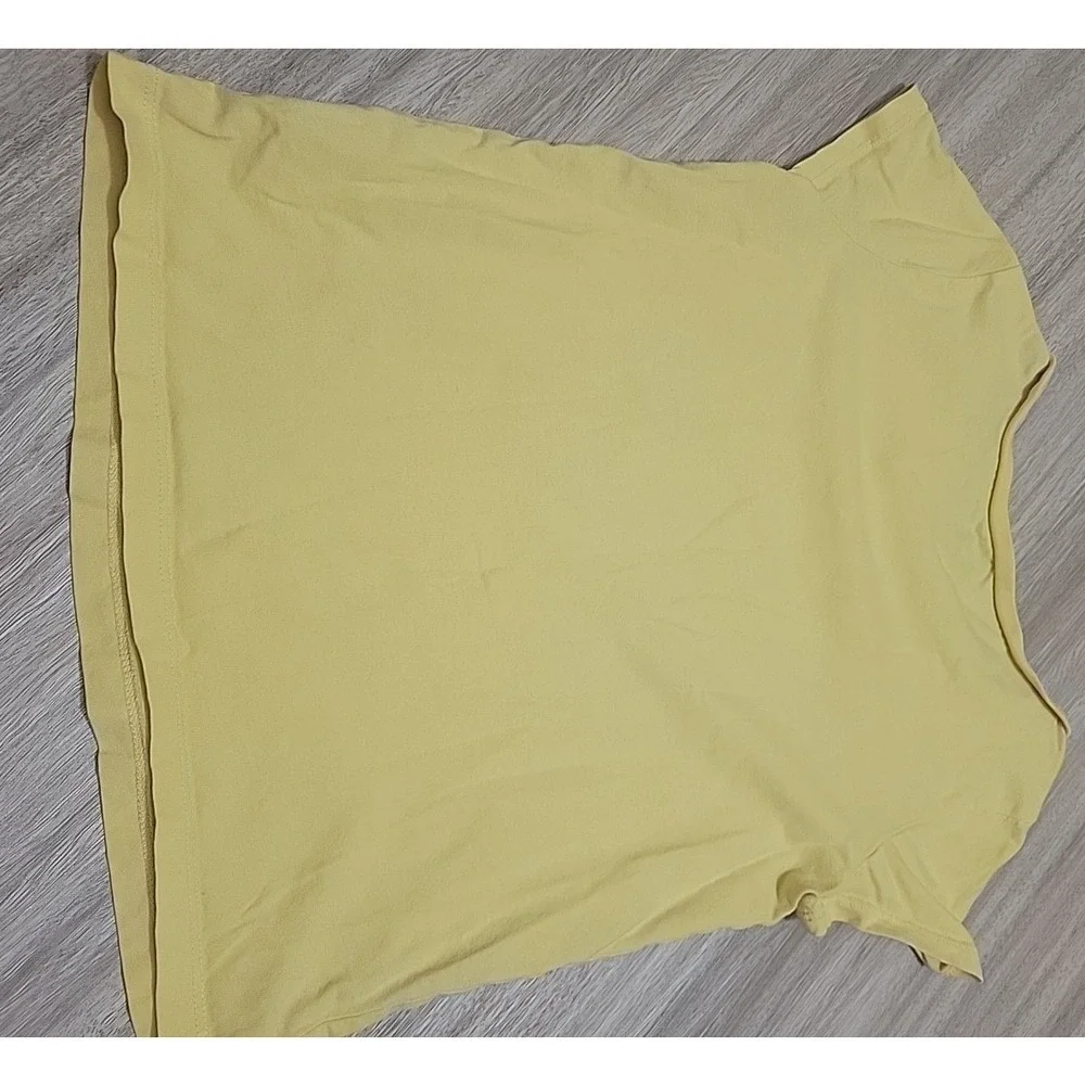 OshKosh B'gosh Girls Yellow Butterfly Graphic Tee Shirt Happy & Free Size 7